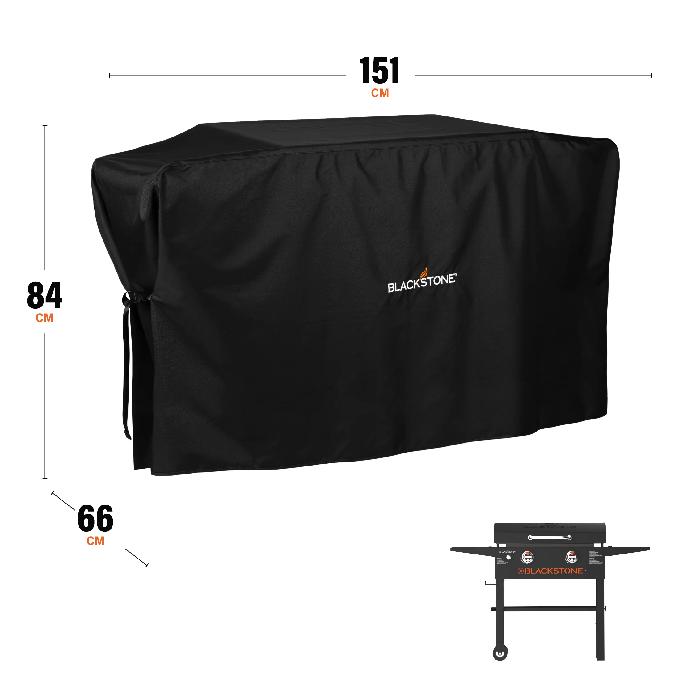 28" Griddle with Hood Cover - Image 3