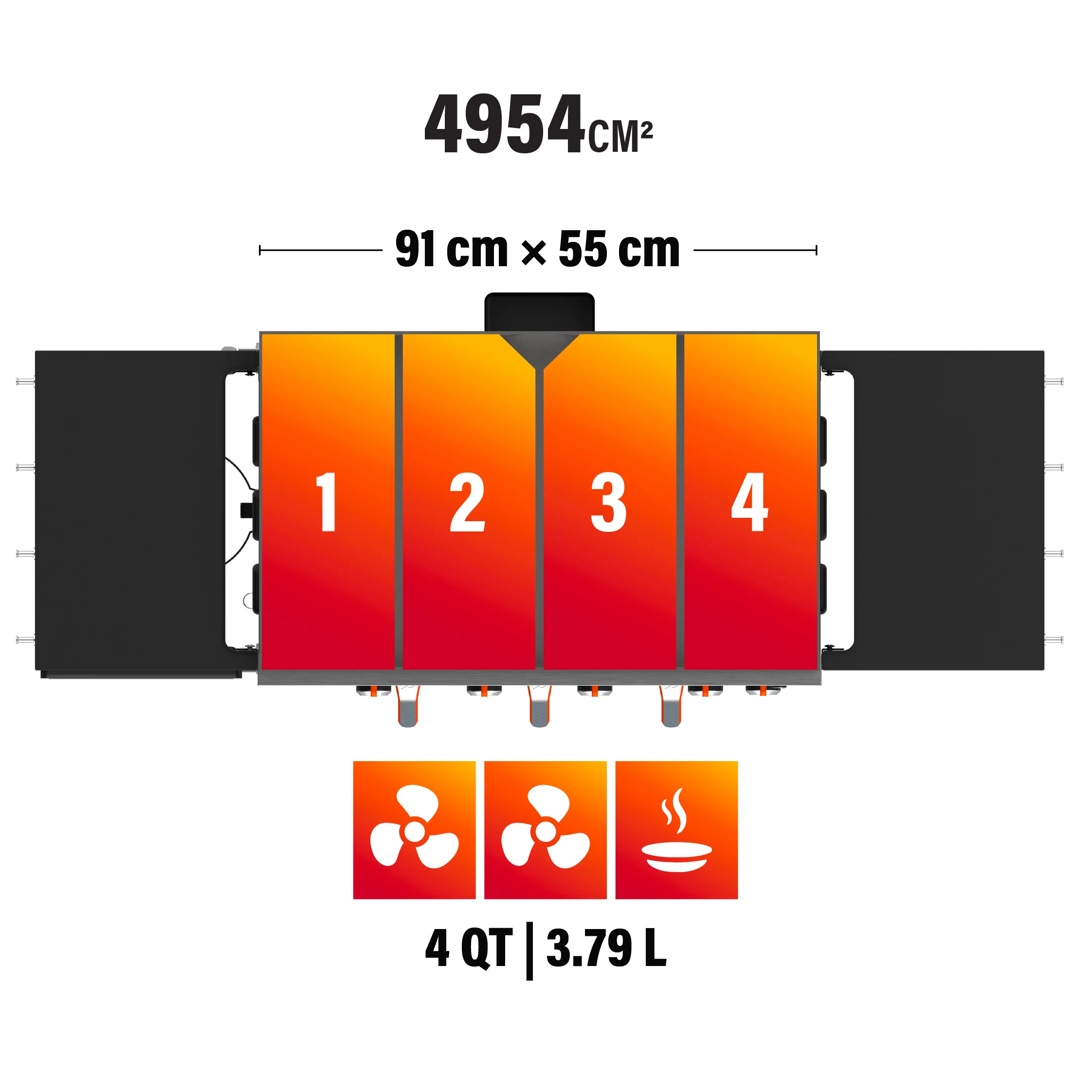 36" Griddle with Air Fryer - Image 3