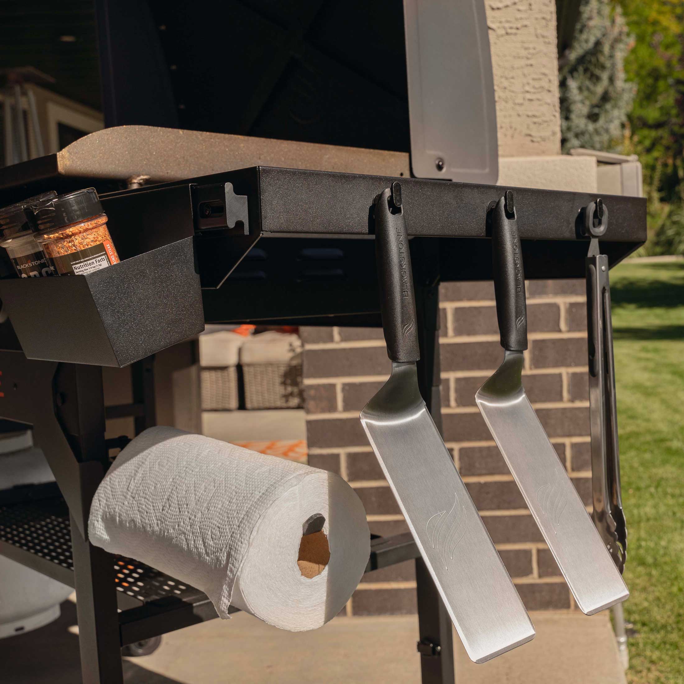 36" Iron Forged Griddle with Hood - Image 6